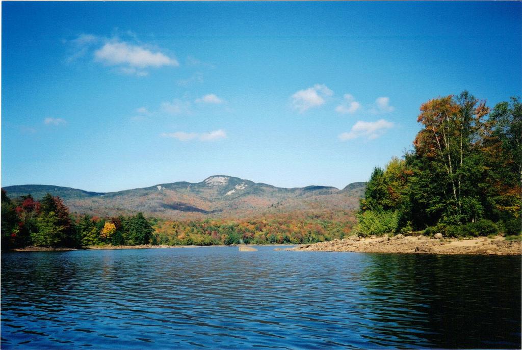 Indian Lake near Timberlock from Burke's Cottages on Indian Lake in